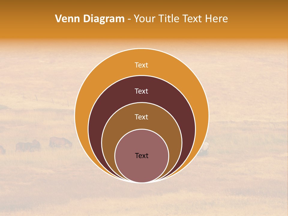 Mammal Prairie Grass PowerPoint Template