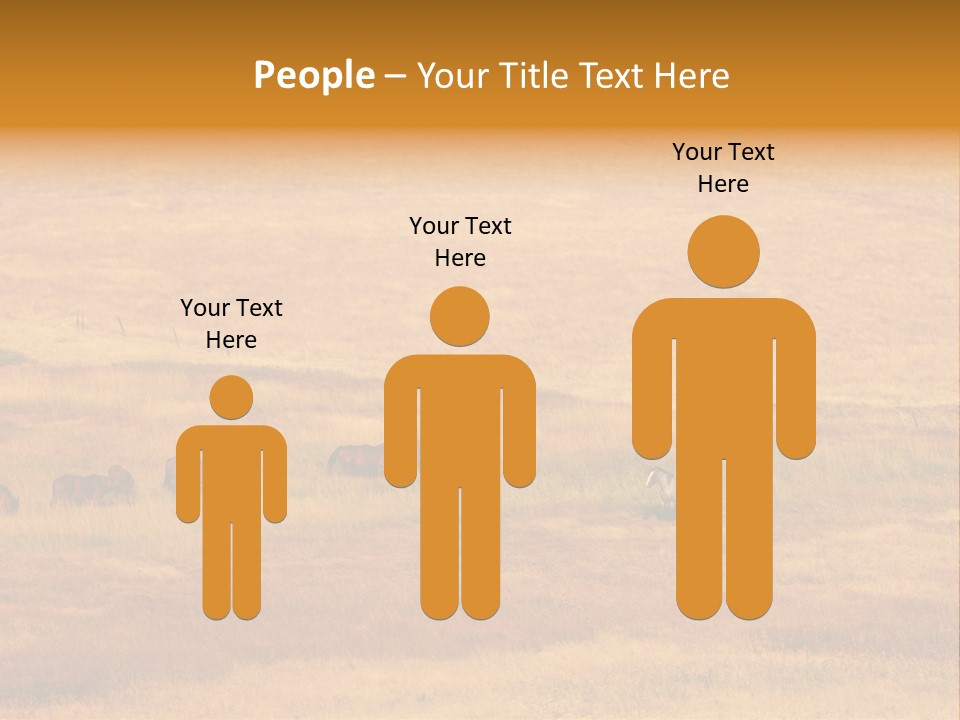 Mammal Prairie Grass PowerPoint Template