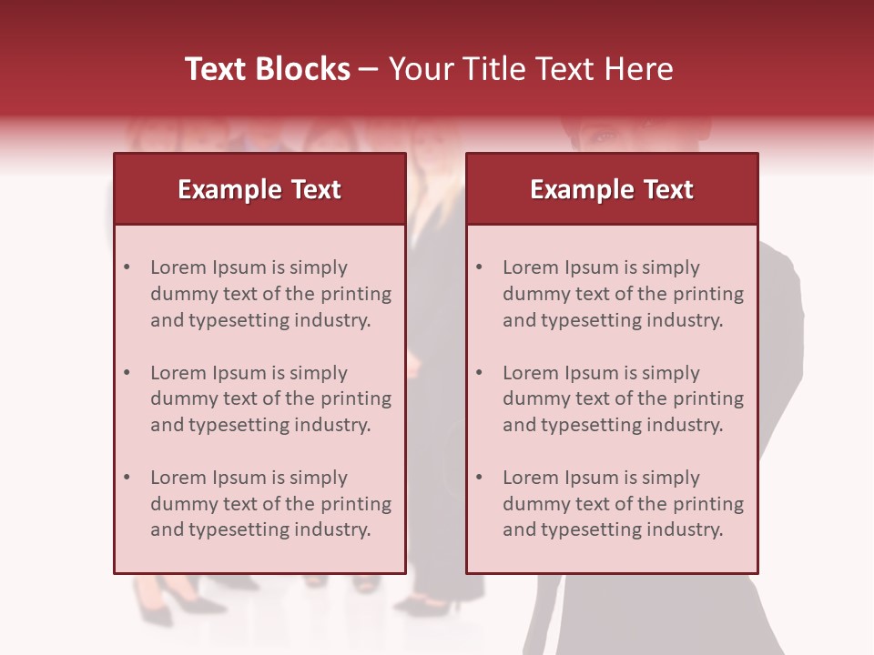 Businesswoman Successful Employee PowerPoint Template