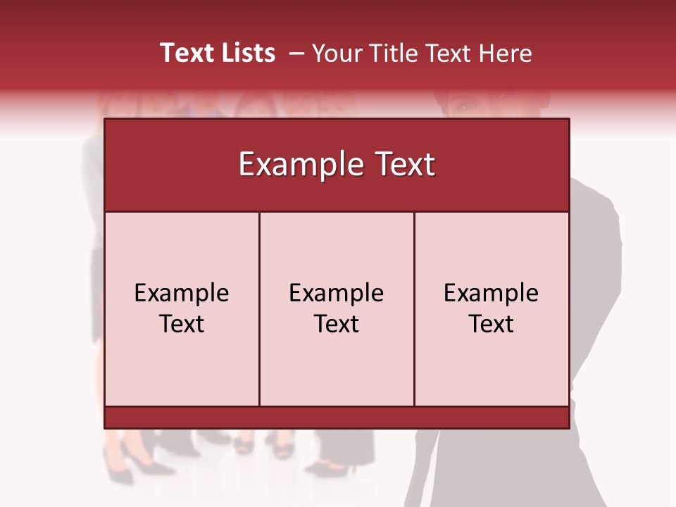 Businesswoman Successful Employee PowerPoint Template