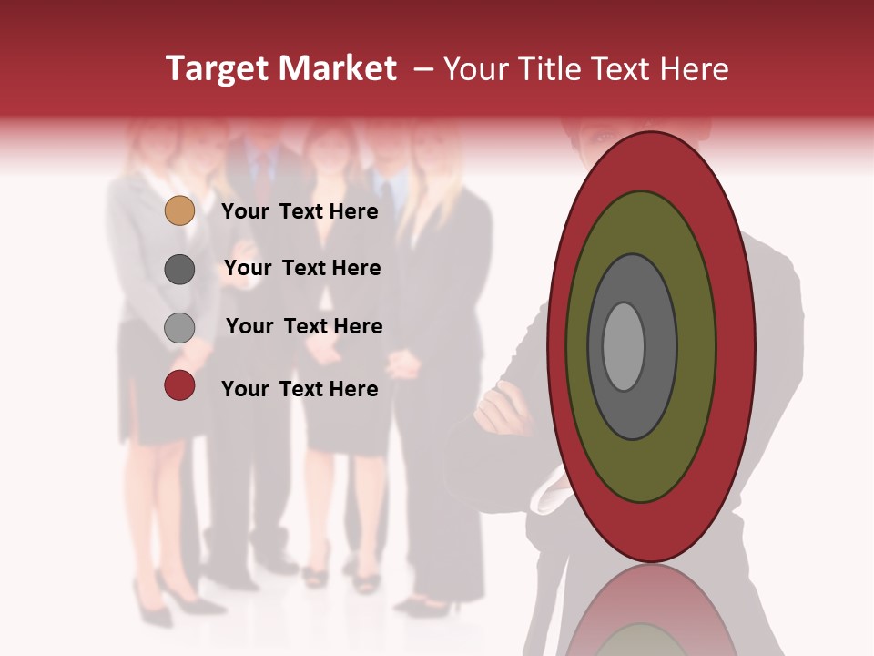 Businesswoman Successful Employee PowerPoint Template