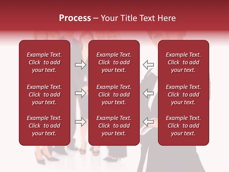 Businesswoman Successful Employee PowerPoint Template