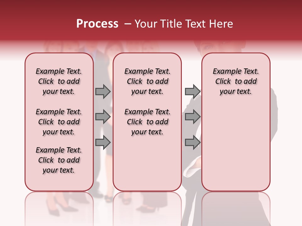 Businesswoman Successful Employee PowerPoint Template