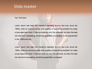 Portrait Concept Mantle PowerPoint Template