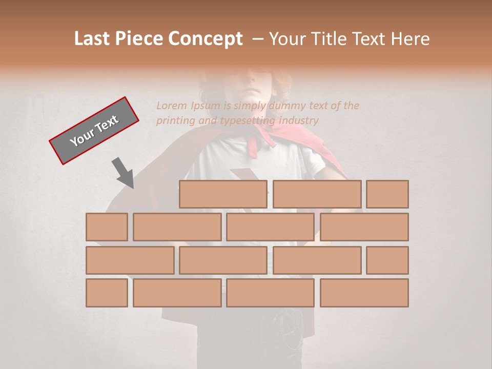 Portrait Concept Mantle PowerPoint Template