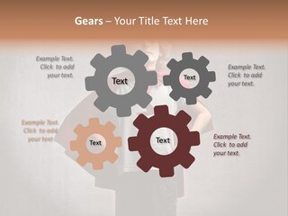 Portrait Concept Mantle PowerPoint Template