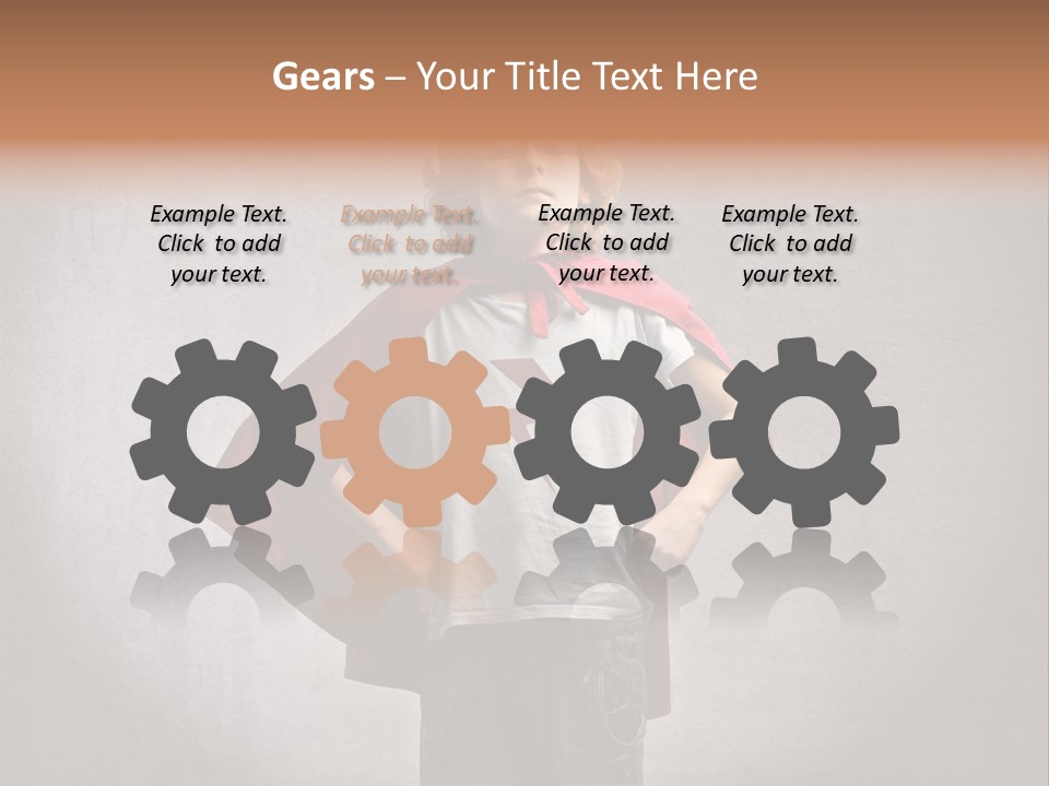 Portrait Concept Mantle PowerPoint Template