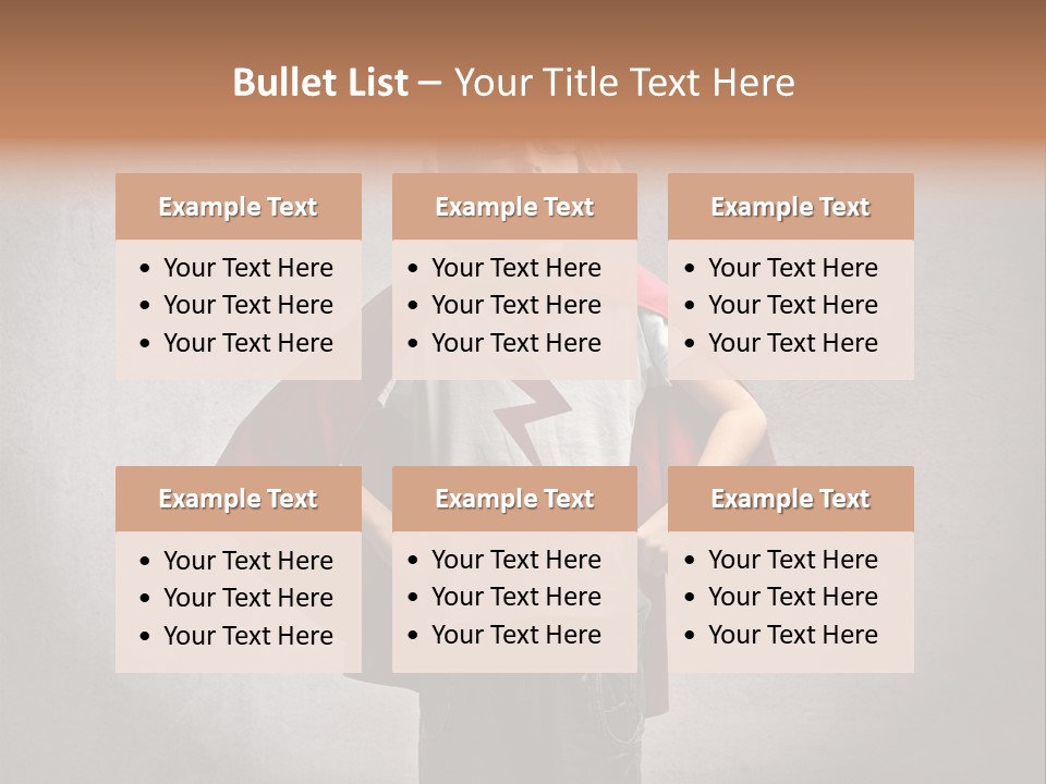 Portrait Concept Mantle PowerPoint Template