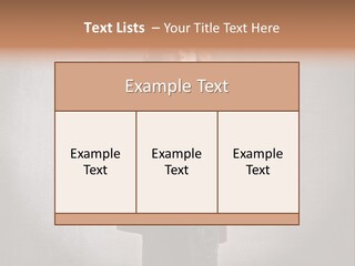 Portrait Concept Mantle PowerPoint Template