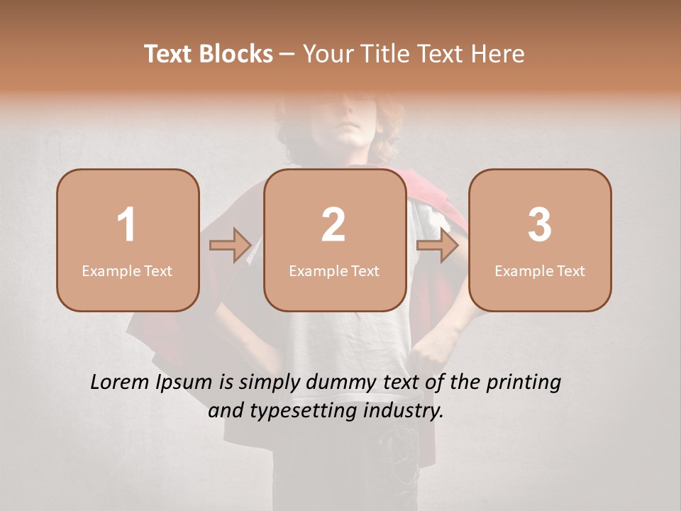 Portrait Concept Mantle PowerPoint Template