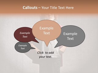 Portrait Concept Mantle PowerPoint Template