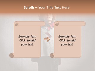 Portrait Concept Mantle PowerPoint Template