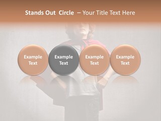 Portrait Concept Mantle PowerPoint Template