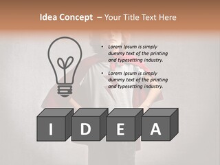 Portrait Concept Mantle PowerPoint Template