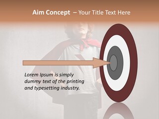 Portrait Concept Mantle PowerPoint Template
