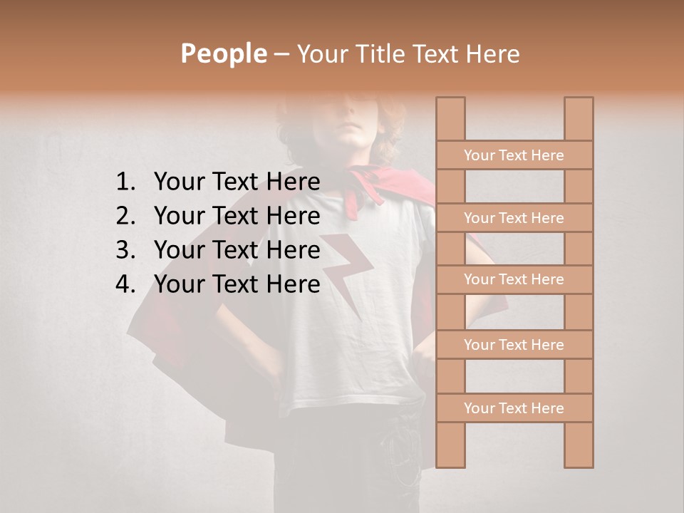 Portrait Concept Mantle PowerPoint Template