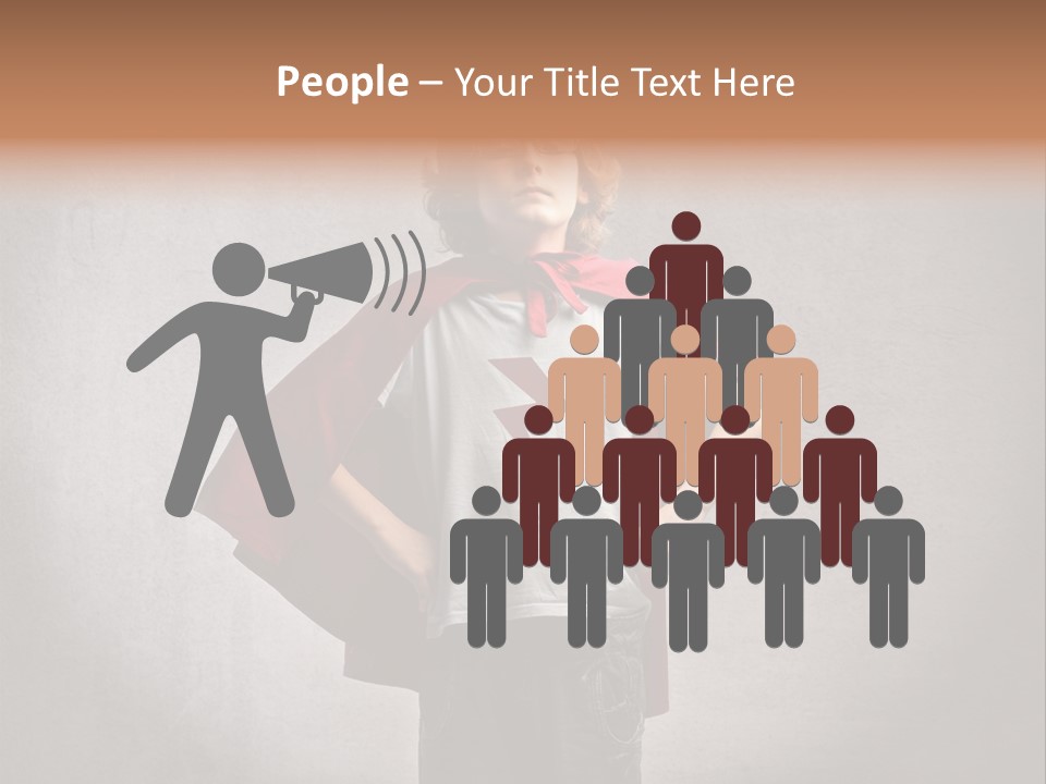Portrait Concept Mantle PowerPoint Template