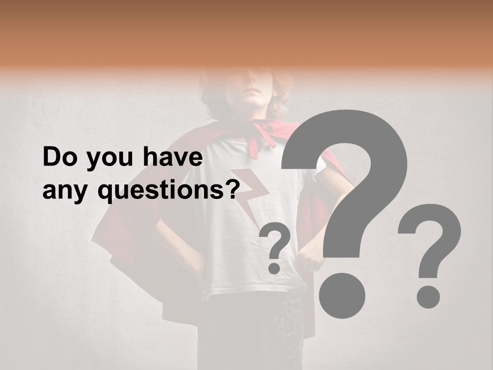 Portrait Concept Mantle PowerPoint Template