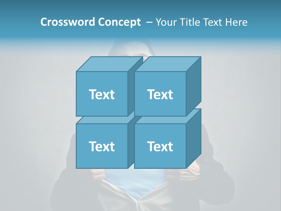 Power Tee Shirt Business PowerPoint Template