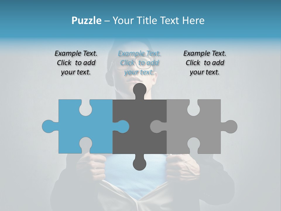 Power Tee Shirt Business PowerPoint Template