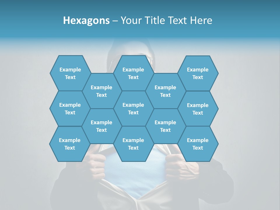 Power Tee Shirt Business PowerPoint Template