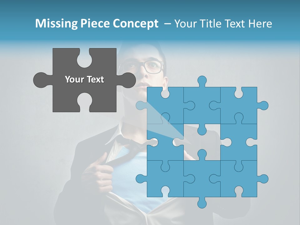 Power Tee Shirt Business PowerPoint Template