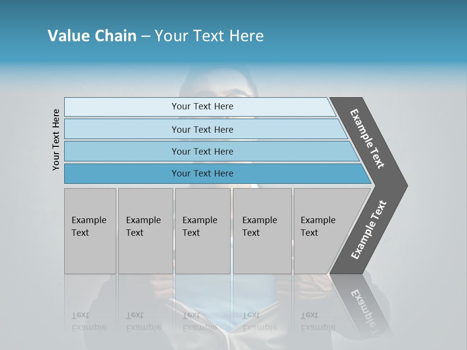 Power Tee Shirt Business PowerPoint Template