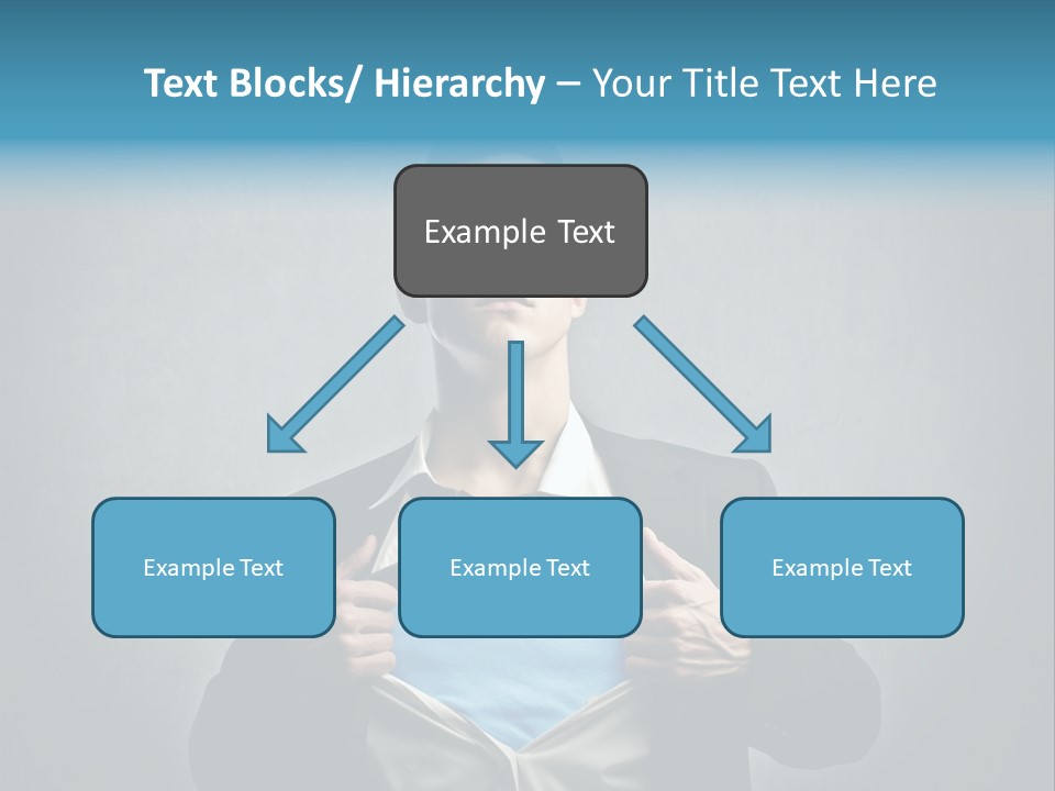 Power Tee Shirt Business PowerPoint Template