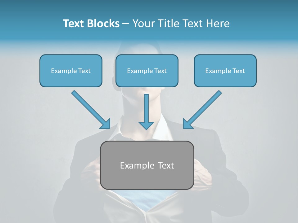 Power Tee Shirt Business PowerPoint Template