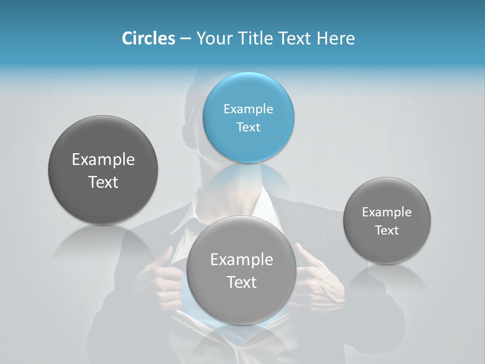 Power Tee Shirt Business PowerPoint Template