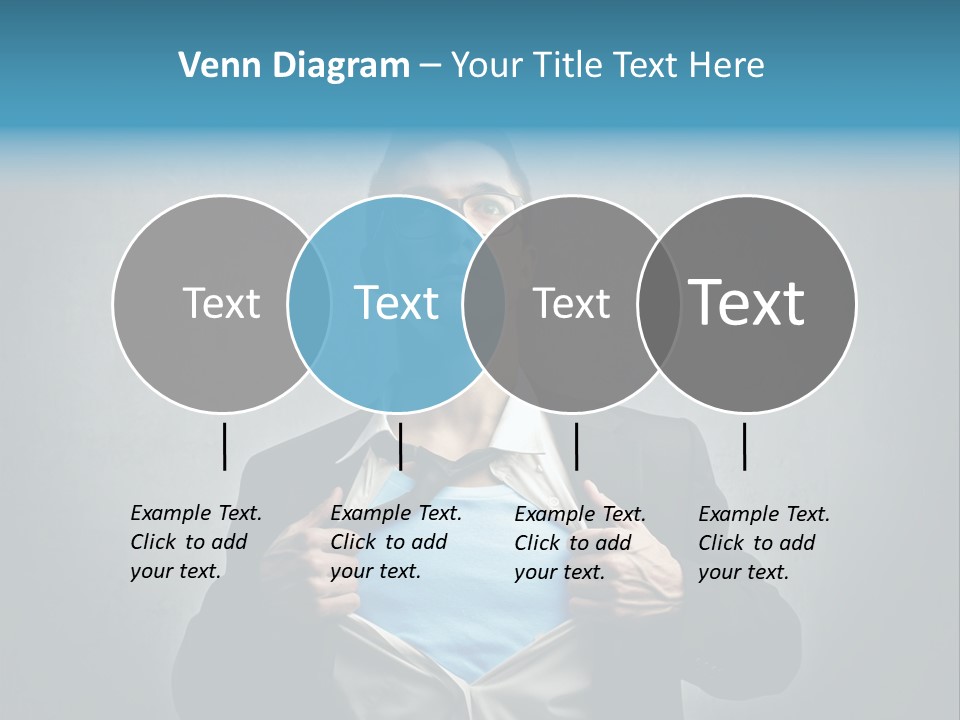 Power Tee Shirt Business PowerPoint Template