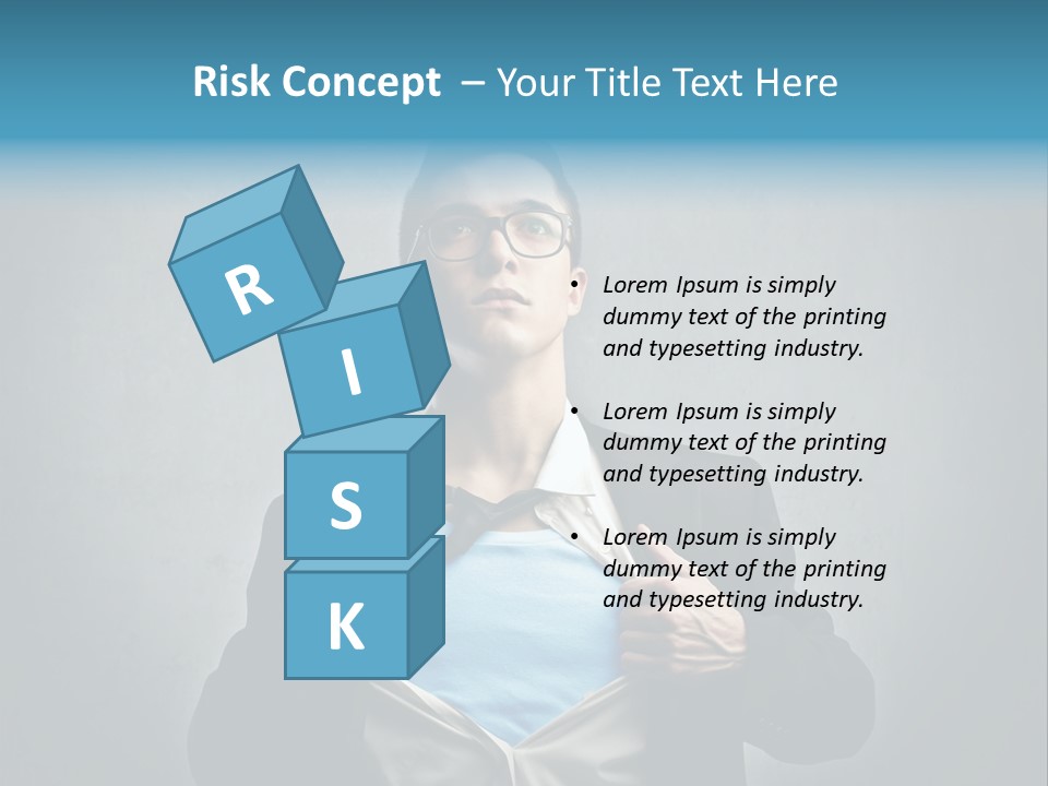 Power Tee Shirt Business PowerPoint Template