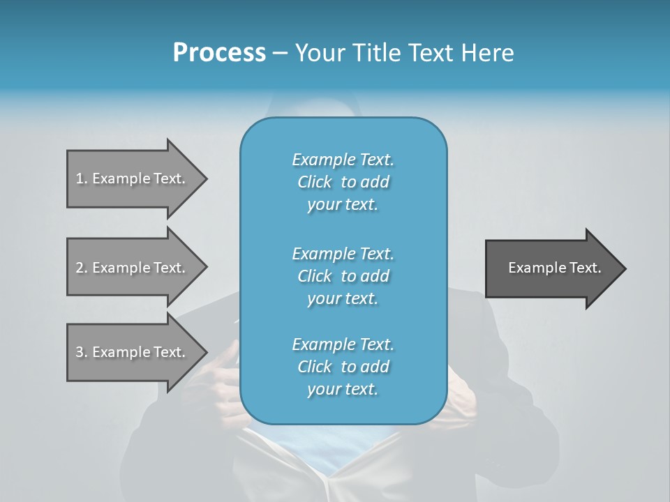 Power Tee Shirt Business PowerPoint Template
