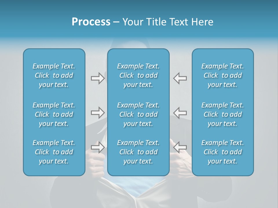 Power Tee Shirt Business PowerPoint Template