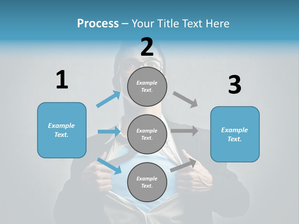 Power Tee Shirt Business PowerPoint Template