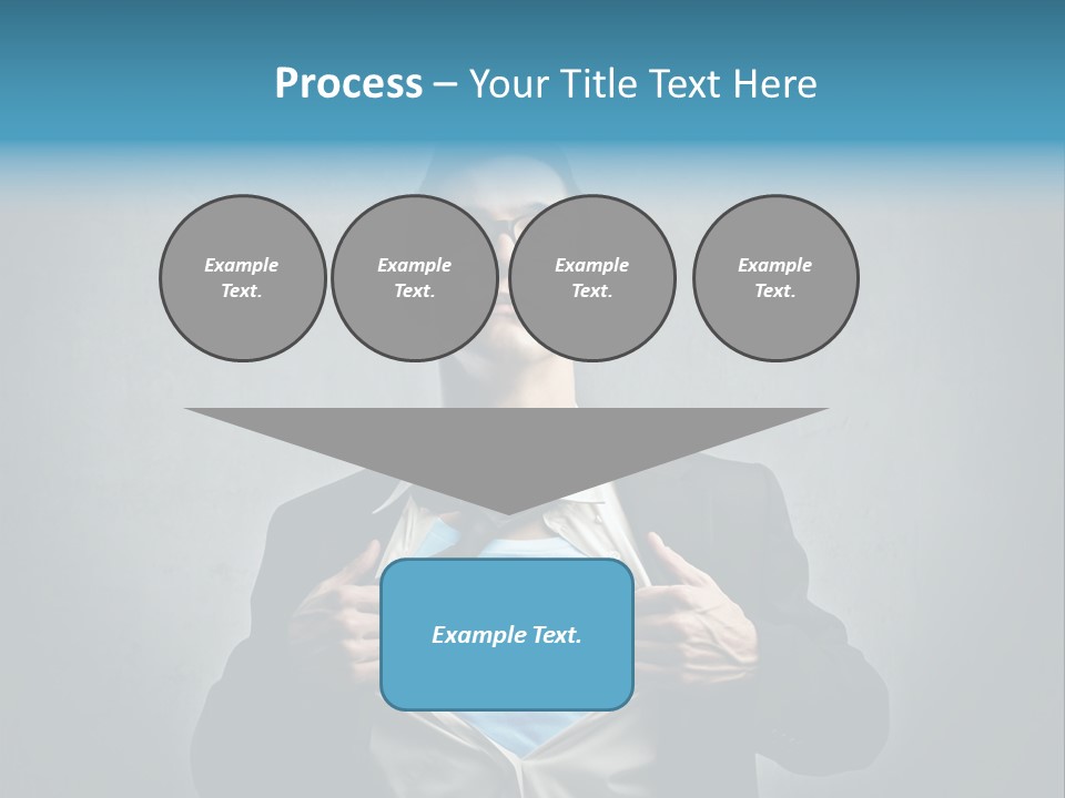 Power Tee Shirt Business PowerPoint Template