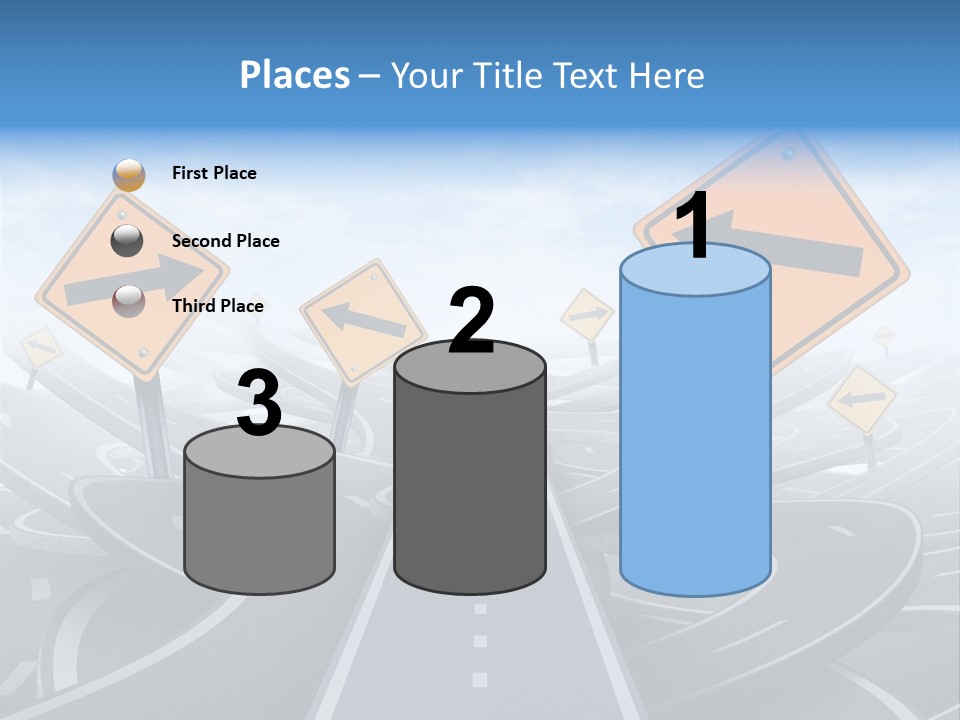 Navigate Solution Direction PowerPoint Template