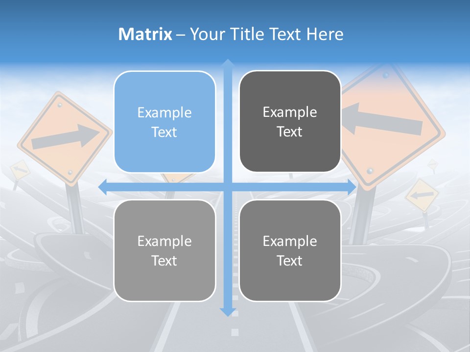 Navigate Solution Direction PowerPoint Template
