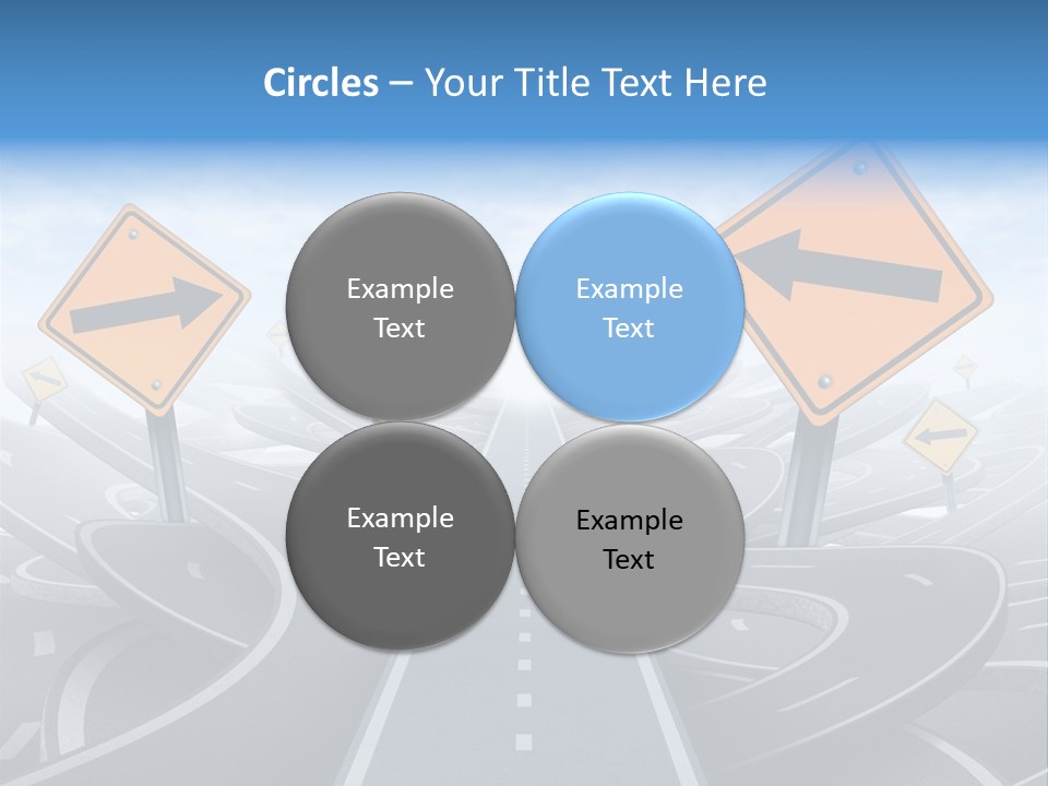 Navigate Solution Direction PowerPoint Template