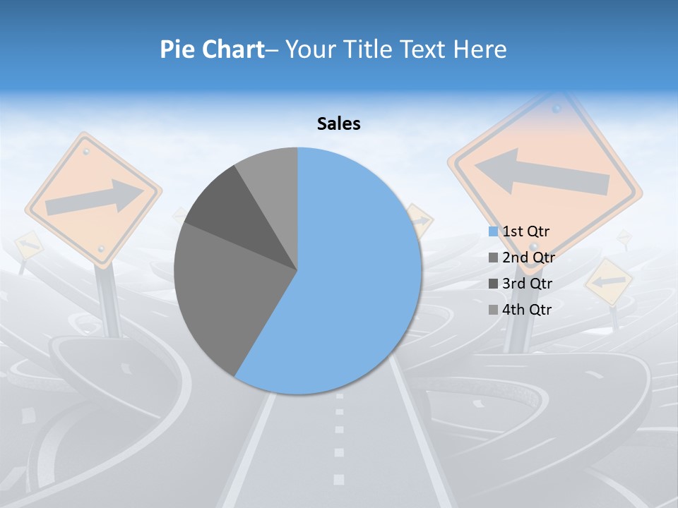 Navigate Solution Direction PowerPoint Template