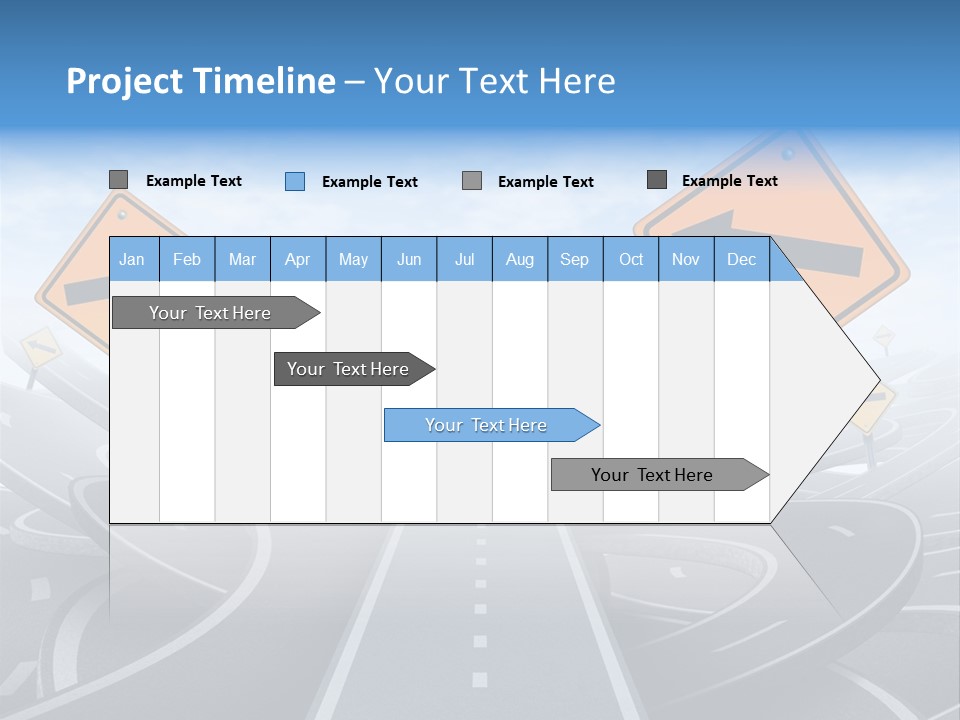 Navigate Solution Direction PowerPoint Template