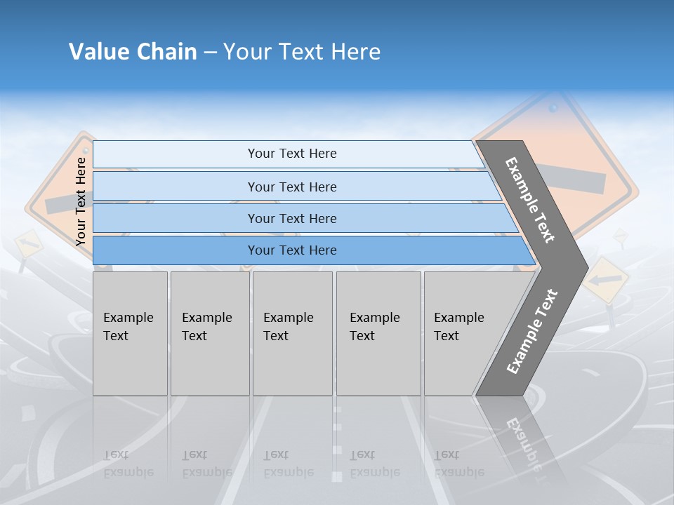 Navigate Solution Direction PowerPoint Template