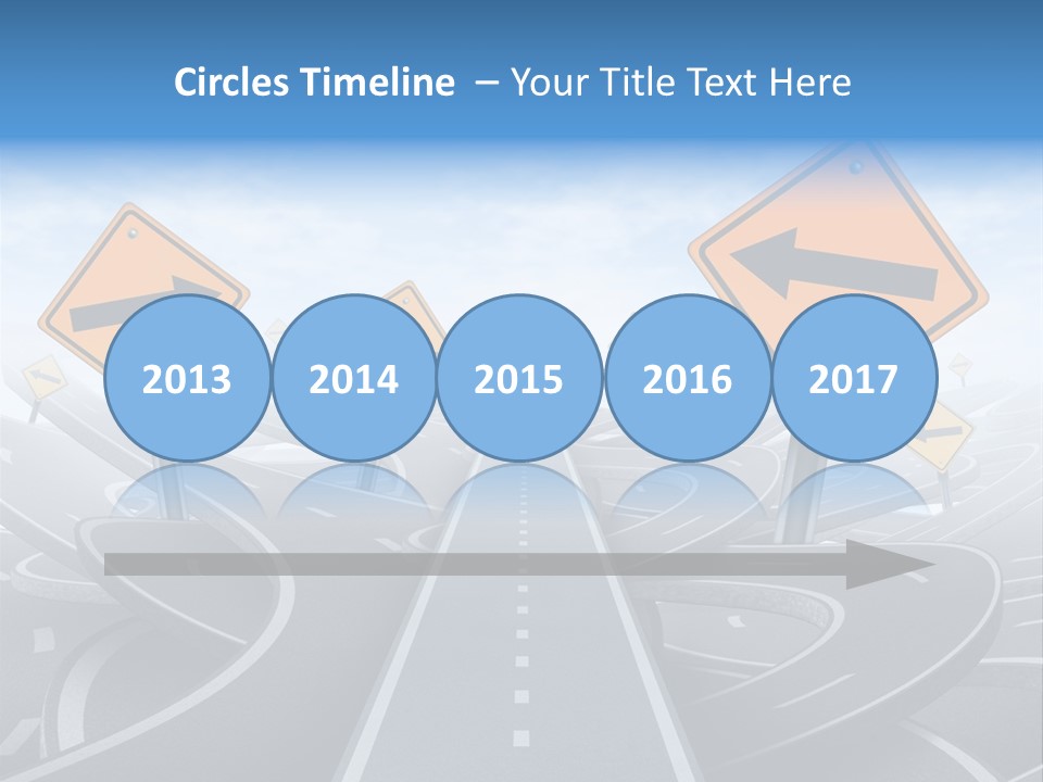 Navigate Solution Direction PowerPoint Template