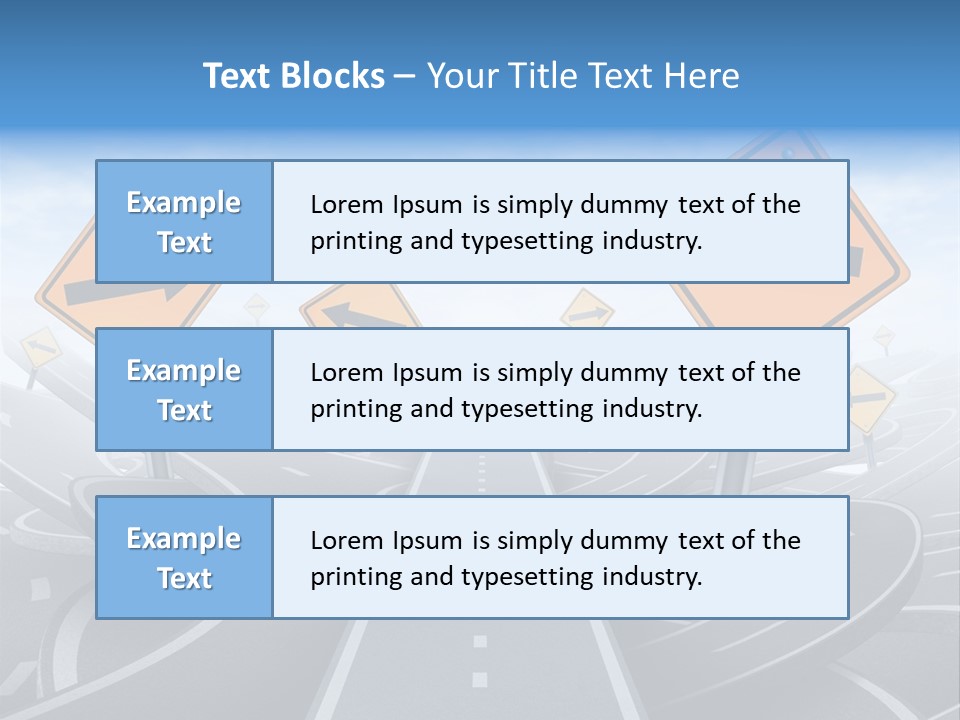 Navigate Solution Direction PowerPoint Template