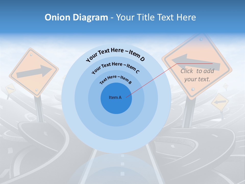 Navigate Solution Direction PowerPoint Template