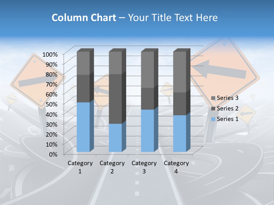 Navigate Solution Direction PowerPoint Template