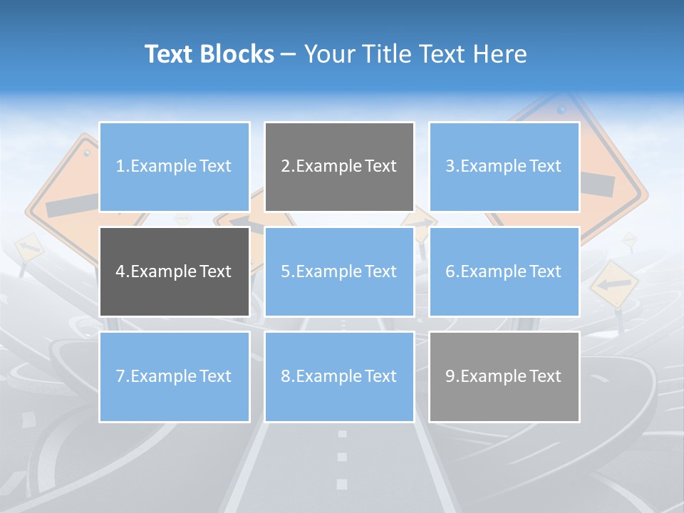 Navigate Solution Direction PowerPoint Template