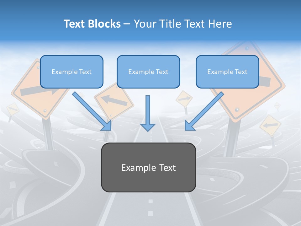 Navigate Solution Direction PowerPoint Template