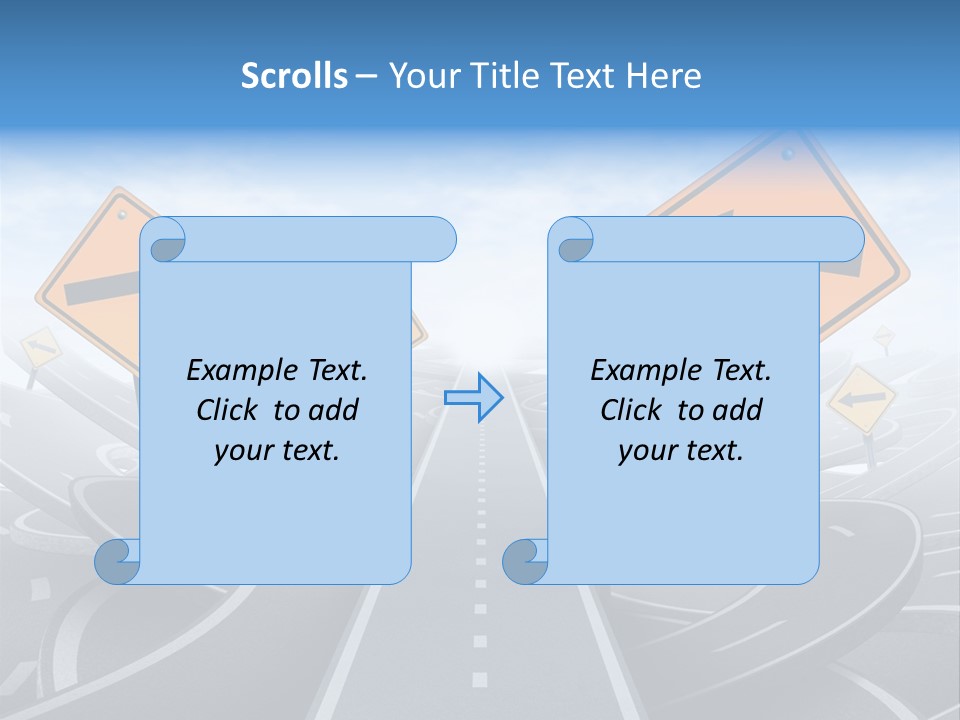 Navigate Solution Direction PowerPoint Template