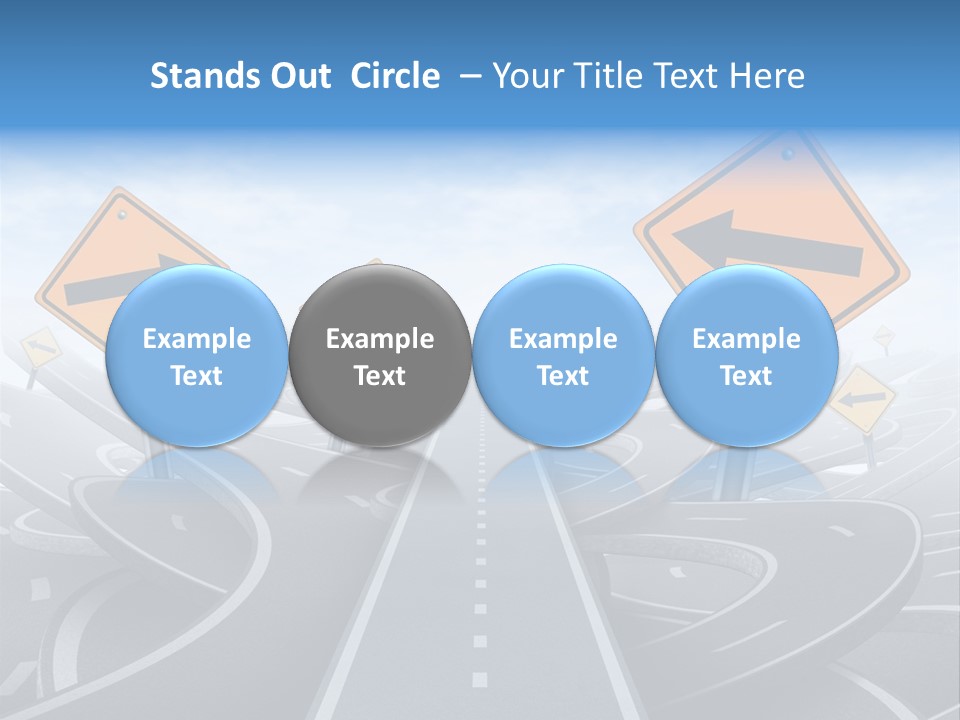 Navigate Solution Direction PowerPoint Template